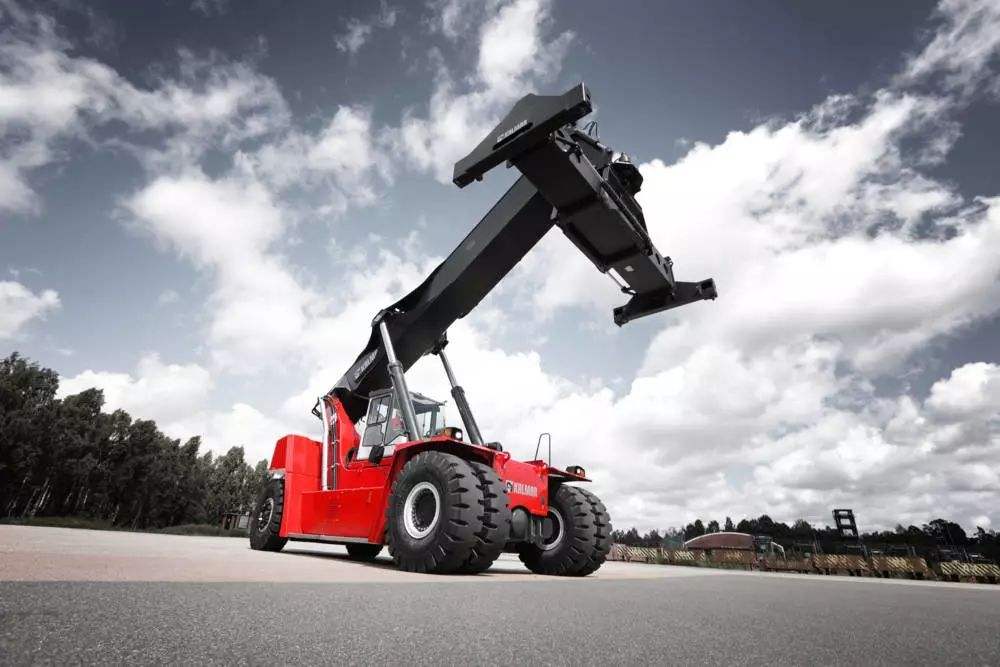 Kalmar Reachstackers at the Steel Works