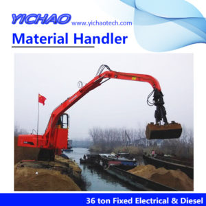 36 ton Fixed Double Power Material Hander