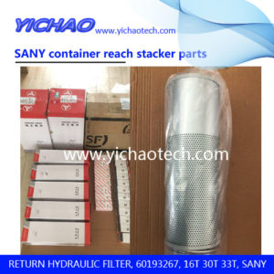 RETURN HYDRAULIC FILTER, 60193267, 16T 30T 33T, SANY