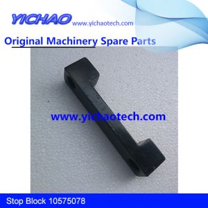 Original Container Equipment Port Machinery Parts Stop Block 10575078 for Sany