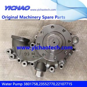 Genuine/Aftermarket Container Equipment Port Machinery Parts Volvo Water Pump 3801758/23552770/22107715