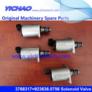 Parker solenoid valve 3768317 Kalmar 923636.0756 Sany B220401000601