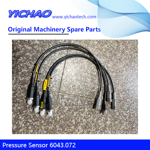 Aftermarket Konecranes Pressure Sensor 6043.072 for Carrier Front Lifting Cylinder SMV4531TB5 Spare Parts