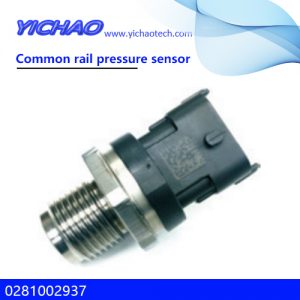 KOMATSU PC200-8/240-8 excavator spare parts Common rail pressure sensor 0281002937