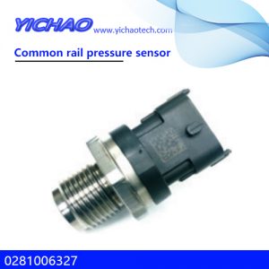 Cummins engine,KOMATSU excavator spare parts Common rail pressure sensor 0281006327