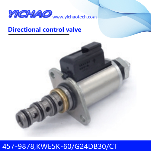 CAT E320B/E320C/E320D excavator parts directional control valve 457-9878,KWE5K-60/G24DB30/CT