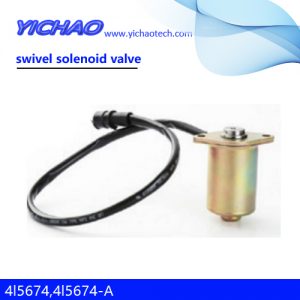 CAT E320/E312/E315/350/375/325/312/315/317/320/320L/325L/330/375L excavator parts swivel solenoid valve 4l5674,4l5674-A