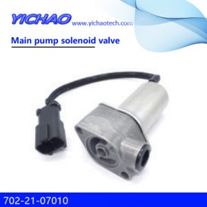 KOMATSU PC100-6/120-6/130-6 excavator parts main pump solenoid valve 702-21-07010