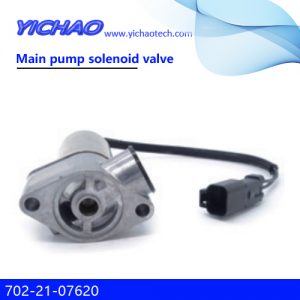 KOMATSU PC220-8 excavator parts main pump solenoid valve 702-21-07620