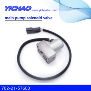 KOMATSU PC200/210/220/360-7/360-8/V21N-242 excavator parts main pump solenoid valve 702-21-57600