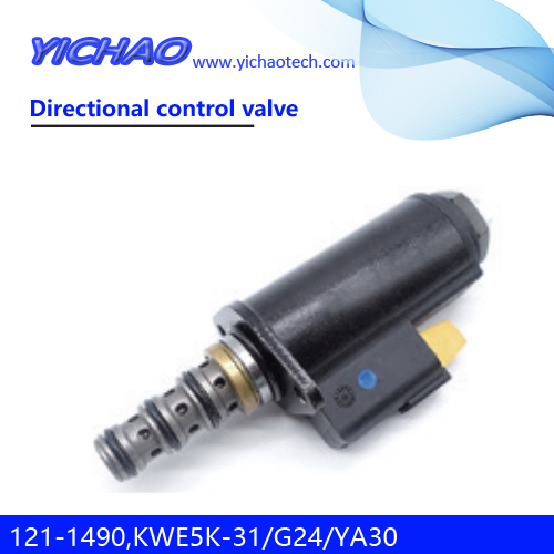 CAT 320B/320C/E320C/E320D/E325B excavator parts Directional control valve 121-1490,KWE5K-31/G24YA30