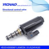 KOBELCO SK200-6E/230-6E/250-6E excavator parts Directional control valve YB35V00006F1,KWE5K-31/G24YA50