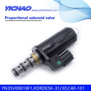 KOBELCO SK100/120/130UR/320/330/200-3/350-6E excavator parts Proportional solenoid valve YN35V00019F1,KDRDE5K-31/30,C40-101