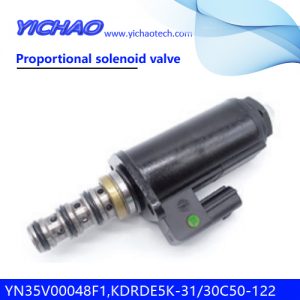 KOBELCO SK200-8/250/260-8/330/350-8 excavator parts Proportional solenoid valve YN35V00048F1,KDRDE5K-31/30C50-122