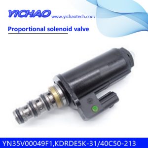 KOBELCO SK200-8/250/260-8/330/350-8 excavator parts Proportional solenoid valve YN35V00049F1,KDRDE5K-31/40C50-213