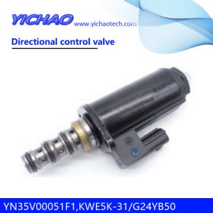 KOBELCO SK200-8/250/260-8/330/350-8 excavator parts Directional control valve YN35V00051F1,KWE5K-31/G24YB50