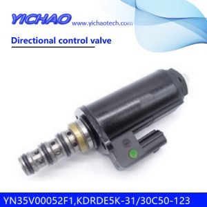 KOBELCO SK200-8/250/260-8/330/350-8 excavator parts Directional control valve YN35V00052F1,KDRDE5K-31/30C50-123