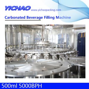 Automatic 5000bph 500ml Bottle Beverage Filling Machine Manufacturers