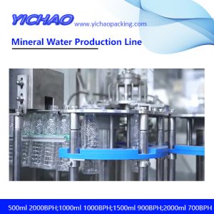 3-in-1 Automatic Pet Bottle Natural Liquid Drinking Mineral Water Production Bottling Washing Capping Filling Machine