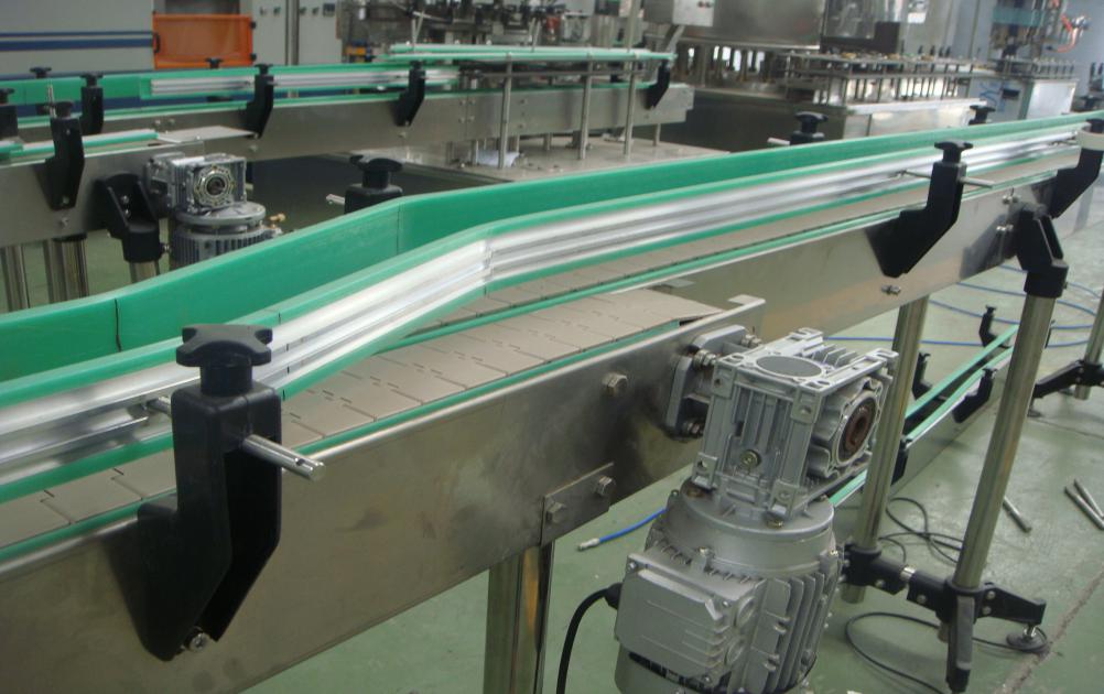 carbonated drinks can filling line Flat Conveyor