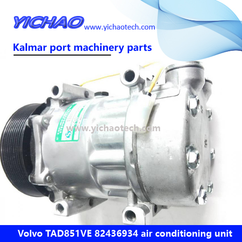Replacement Air Conditioning Unit Compressor 82436934 Kalmar Spare Parts for Volvo Penta TAD851VE