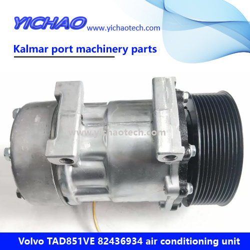 Replacement Kalmar Spare Parts Air Conditioning Unit Compressor 82436934 for Volvo Penta TAD851VE
