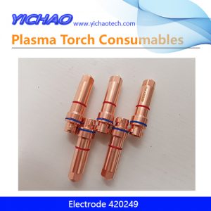 Aftermarket Electrode 420249 Replacement Hypertherm XPR 130A Plasma Cutting Torch Consumables Supplier