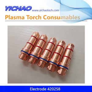 Aftermarket Electrode 420258 Replacement Hypertherm XPR 170A Plasma Cutting Torch Consumables Supplier