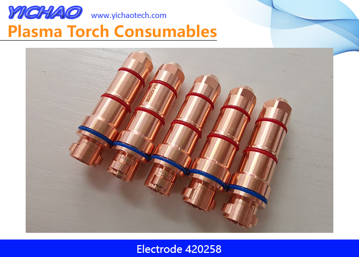 Aftermarket Electrode 420258 Replacement Hypertherm XPR 170A Plasma Cutting Torch Consumables Supplier