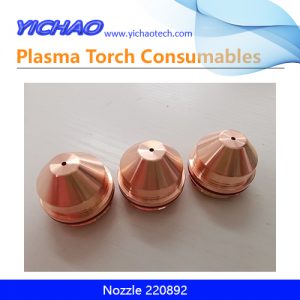 Aftermarket Nozzle 220892 Replacement Hypertherm Hypro 2000/Maxpro200 130A O2 Plasma Cutting Torch Consumables Supplier