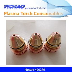 Aftermarket Nozzle 420279 Replacement Hypertherm XPR 300A Plasma Cutting Torch Consumables Supplier