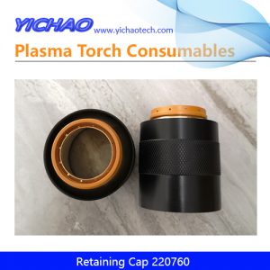 Aftermarket Clockwise Nozzle Retaining Cap 220760 Replacement Hypertherm Mild Steel HPR260XD/400XD/800XD 260A Plasma Cutting Torch Consumables Supplier