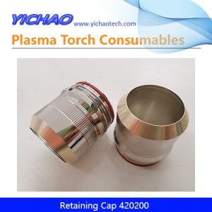 Aftermarket Shield Cap 420200 Retainer Replacement Hypertherm XPR 30-300A Plasma Cutting Torch Consumables Supplier