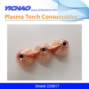 Aftermarket Mechanized Shield 220817 Replacement Hypertherm Powermax65,85,105 65-85A Plasma Cutting Torch Consumables Supplier