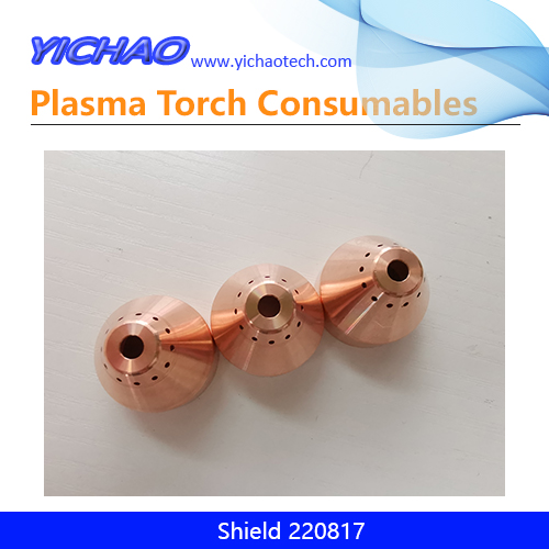 Mechanized Shield 220817 Assembly Replacement Plasma Cutting Torch Consumables 65-85A for Max65,85,105