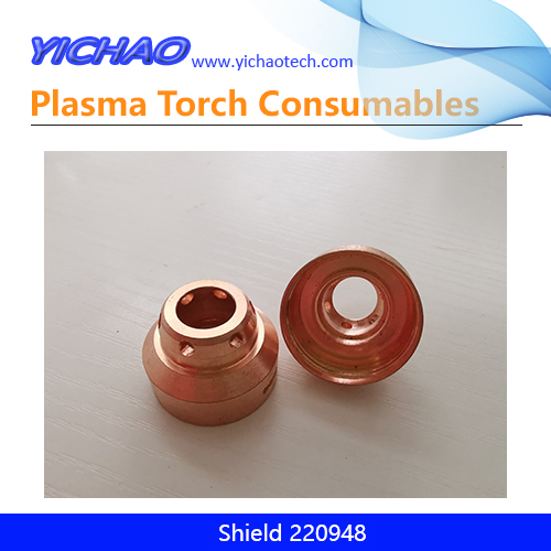 Mechanized Shield 220948 Assembly Replacement Plasma Cutting Torch Consumables 65-85A for Max45XP,65,85,105
