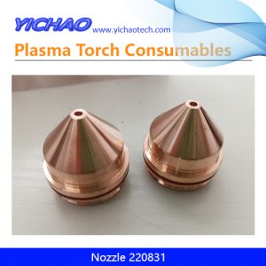 Aftermarket Nozzle 220831 Replacement Hypertherm Hypro2000/Maxpro200 200A Plasma Cutting Torch Consumables Supplier