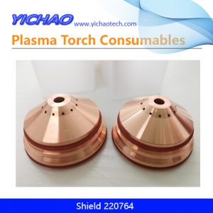 Aftermarket Shield 220764 Replacement Hypertherm Mild Steel HPR260XD/HPR400XD/HPR800XD 260A Plasma Cutting Torch Consumables Supplier