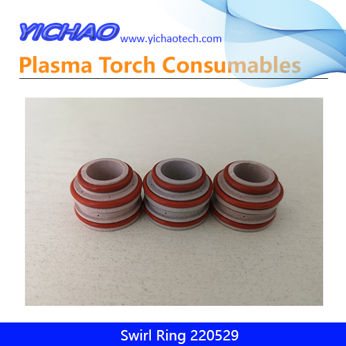 Swirl Ring 220529 Replacement Plasma Cutting Torch Consumables 50A for HSD130