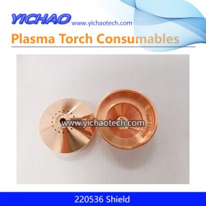 Aftermarket Shield 220536 Replacement Hypertherm HSD 130A Plasma Cutting Torch Consumables Supplier