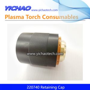 Aftermarket Bevel Nozzle Retaining Cap 220740 Replacement Hypertherm HPR400XD 130-260A Plasma Cutting Torch Consumables Supplier