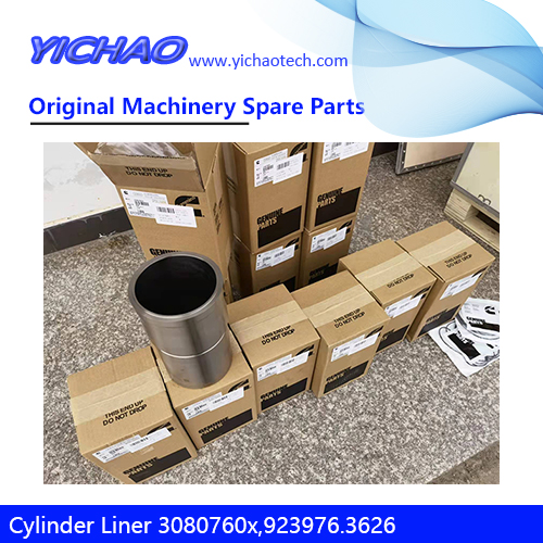 Genuine Cummins Cylinder Liner 3080760x,923976.3626 for Container Equipment Spare Parts