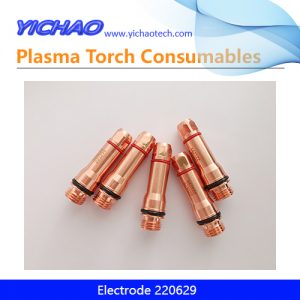 Aftermarket Electrode 220629 Replacement Hypertherm HPR400XD,800XD 400A Plasma Cutting Torch Consumables Supplier