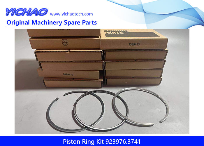 Genuine Cummins Piston Ring Kit 923976.3741 for Kalmar Container Equipment Spare Parts