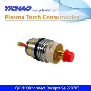 Aftermarket Quick Disconnect Receptacle 220705 Replacement HPR400XD Hypertherm HPR400XD Plasma Cutting Torch Consumables Supplier