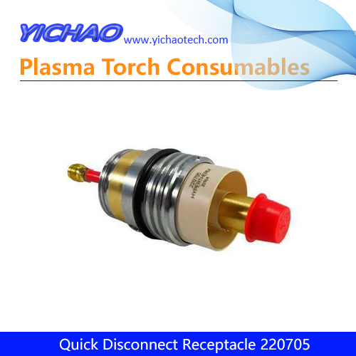Quick Disconnect Receptacle 220705 Replacement Plasma Cutting Torch Consumables for HPR400XD
