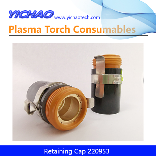 Ohmic Retaining Cap 220953 Shield Assembly Replacement Plasma Cutting Torch Consumables 45-65A for Max65,85,105