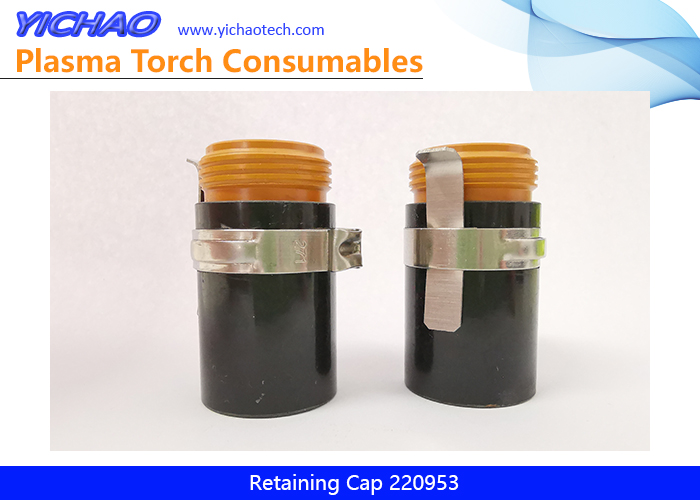 Aftermarket Ohmic Retaining Cap 220953 Replacement Hypertherm Powermax65,85,105 45-65A Plasma Cutting Torch Consumables Supplier