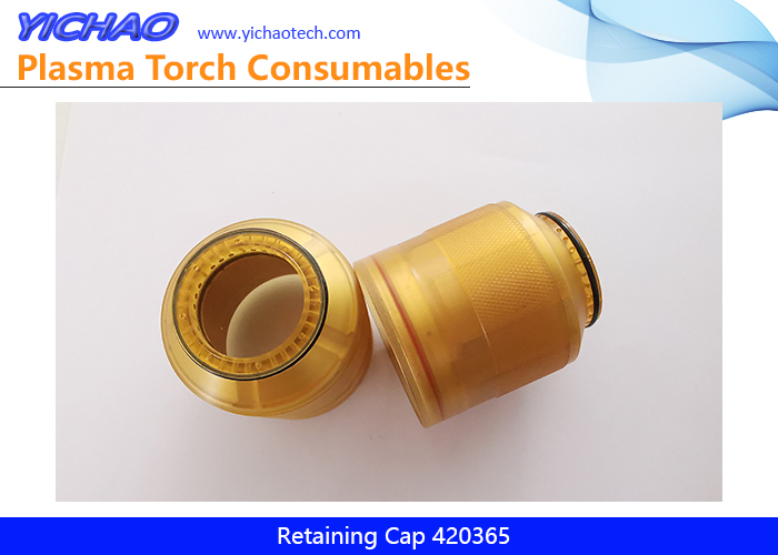 Aftermarket Nozzle Retaining Cap 420365 Replacement Hypertherm XPR 30-300A Plasma Cutting Torch Consumables Supplier