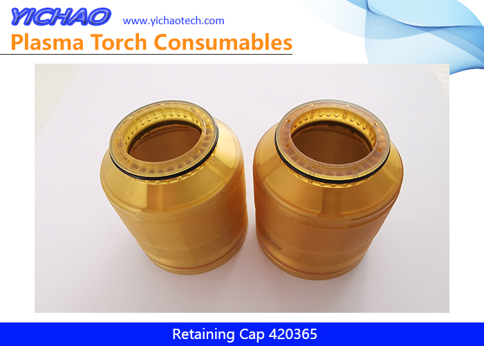 Aftermarket Nozzle Retaining Cap 420365 Replacement Hypertherm XPR 30-300A Plasma Cutting Torch Consumables Supplier